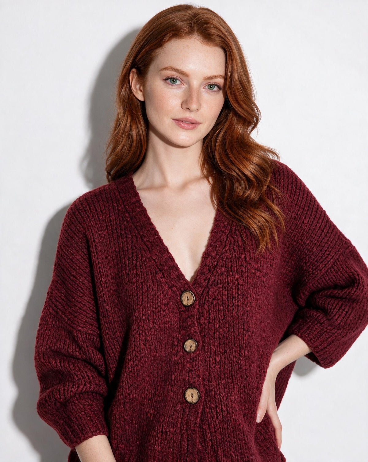 Cropped Cardigan | Women | Soft Knit | Long Sleeve | Casual Layering | Nova Muse
