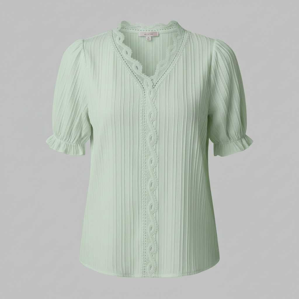 White Puff Sleeve Blouse | Elegant Summer Top for Women