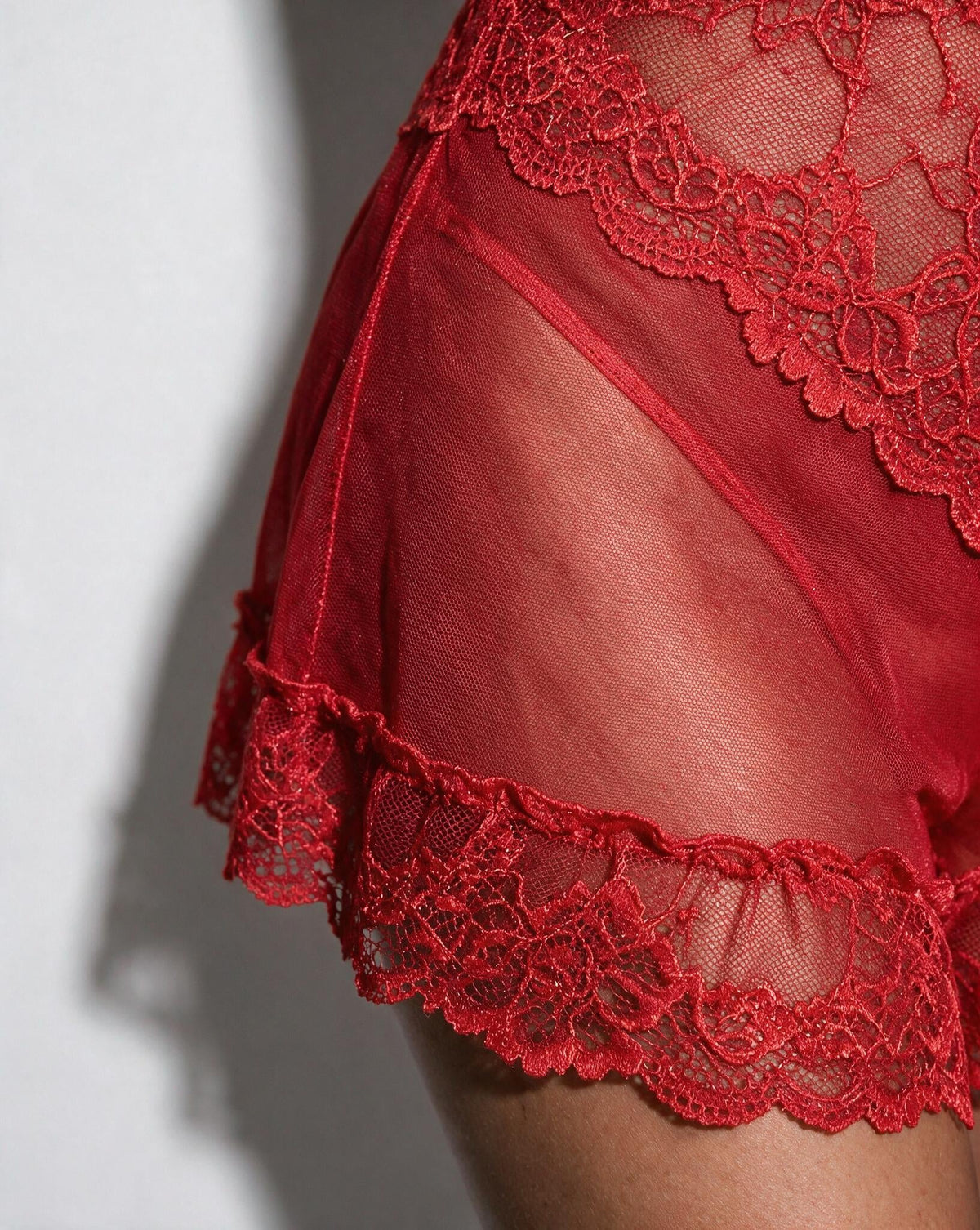 Sheer Mesh Lace Chemise | Women | G-String Set | Lingerie Nightdress | Nova Muse