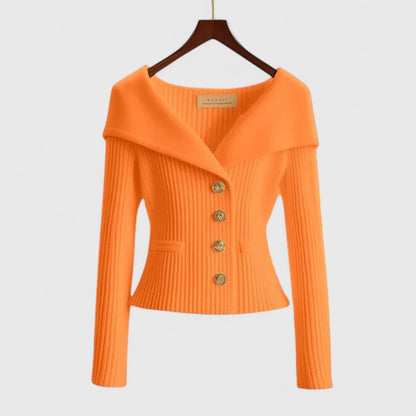 Soft Knit Cardigan | Women | Button-Up Sweater | Comfortable Fit | Casual Knitwear | Nova Muse
