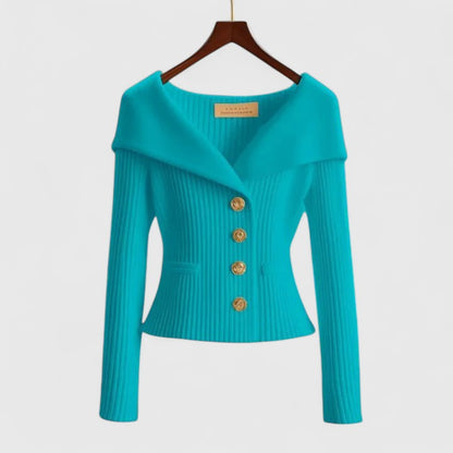 Soft Knit Cardigan | Women | Button-Up Sweater | Comfortable Fit | Casual Knitwear | Nova Muse