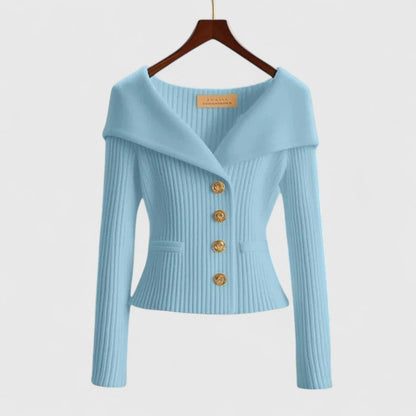 Soft Knit Cardigan | Women | Button-Up Sweater | Comfortable Fit | Casual Knitwear | Nova Muse