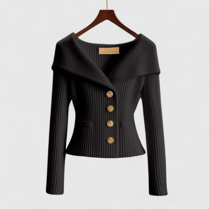 Soft Knit Cardigan | Women | Button-Up Sweater | Comfortable Fit | Casual Knitwear | Nova Muse