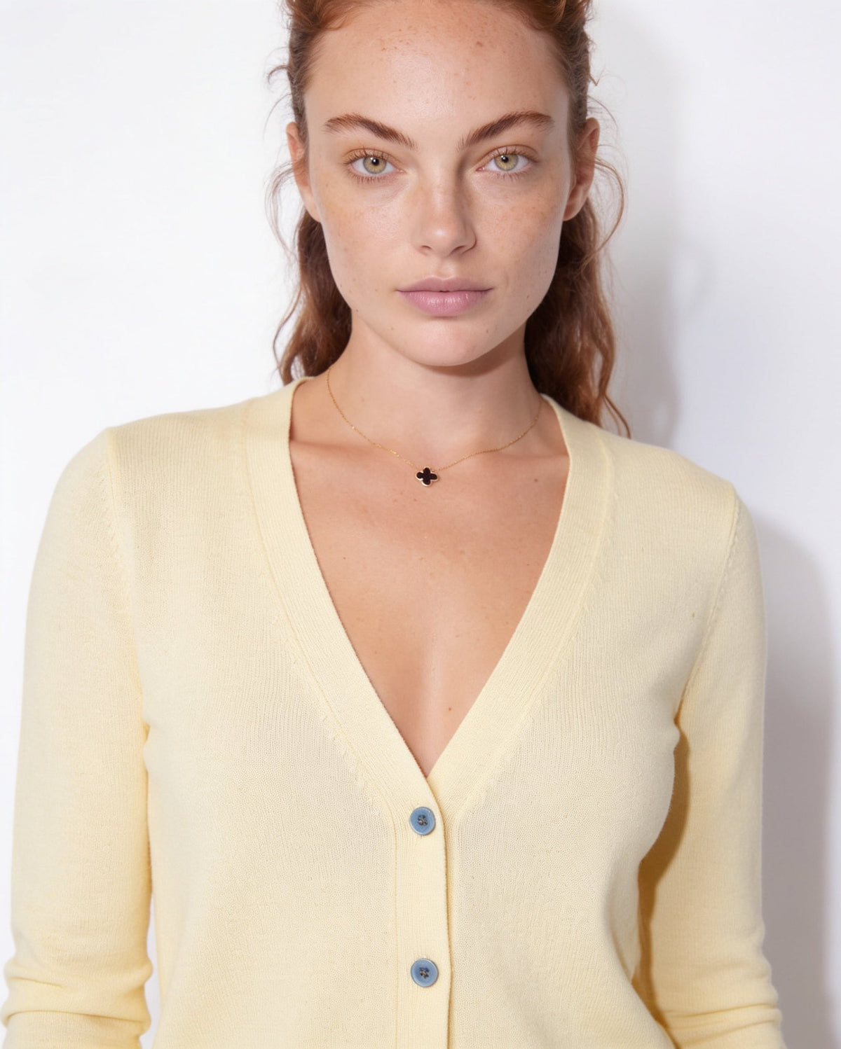 Fitted Cardigan | Women | Button Front | Round Neck | Long Sleeve Knitwear | Nova Muse