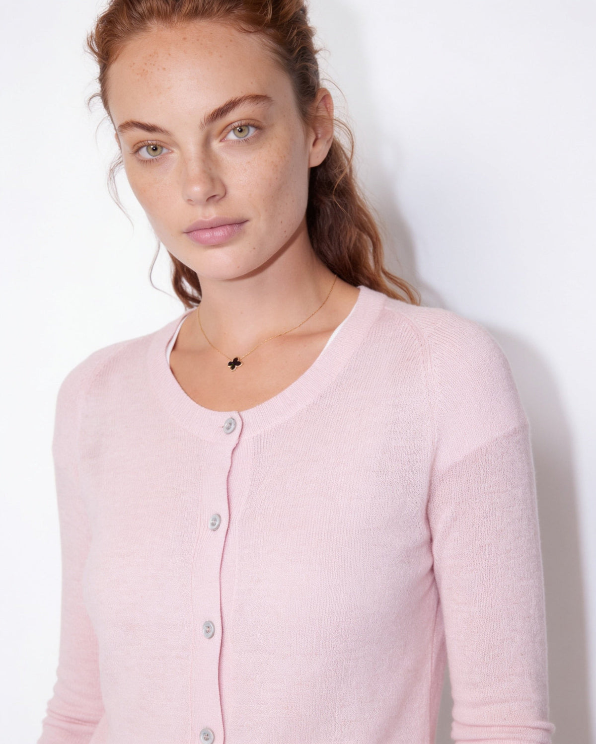 Fitted Cardigan | Women | Button Front | Round Neck | Long Sleeve Knitwear | Nova Muse