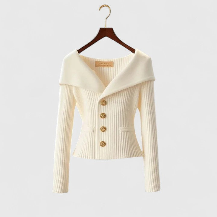 Soft Knit Cardigan | Women | Button-Up Sweater | Comfortable Fit | Casual Knitwear | Nova Muse
