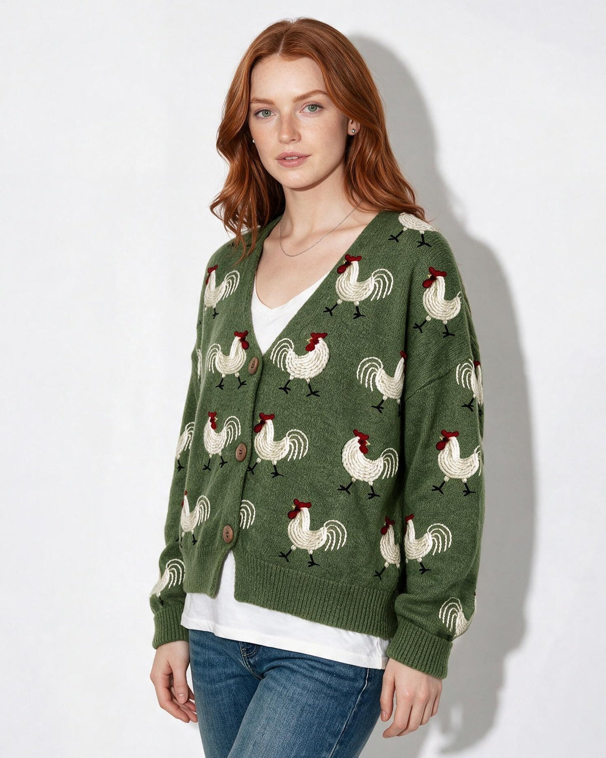 Cropped Cardigan | Women | Soft Knit | Long Sleeve | Casual Layering | Nova Muse