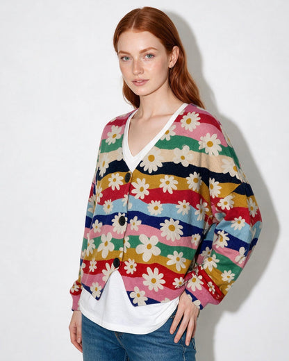 Cropped Cardigan | Women | Soft Knit | Long Sleeve | Casual Layering | Nova Muse
