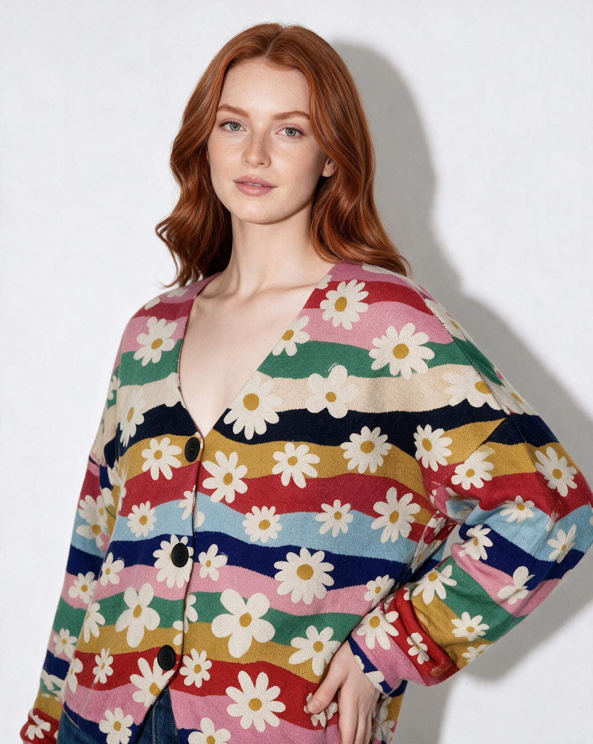 Cropped Cardigan | Women | Soft Knit | Long Sleeve | Casual Layering | Nova Muse