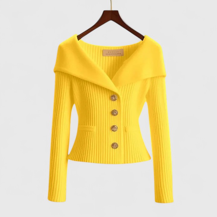 Soft Knit Cardigan | Women | Button-Up Sweater | Comfortable Fit | Casual Knitwear | Nova Muse