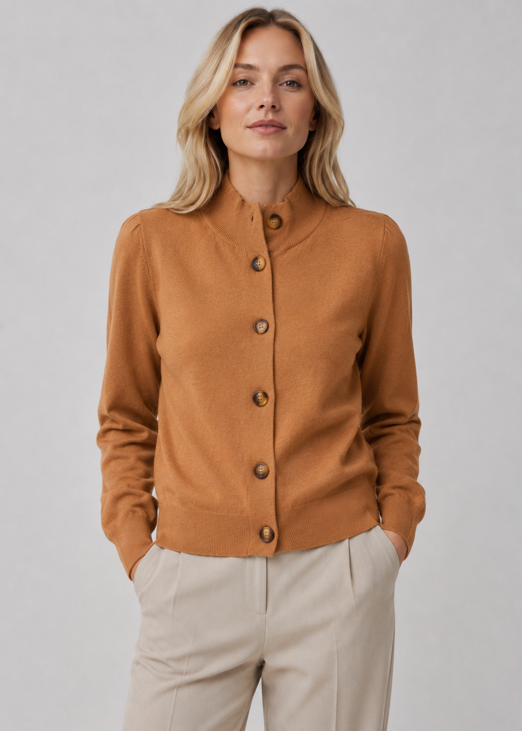 Soft Knit Cardigan | Women | Lightweight Sweater | Button-Up | Comfortable Fit | Nova Muse