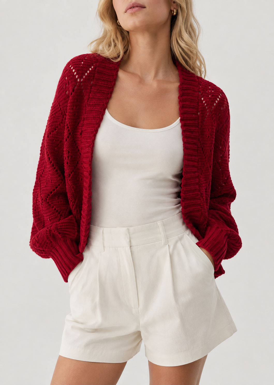 Premium Knit Cardigan | Women | Faux Cashmere | Button Front | Casual Sweater | Nova Muse