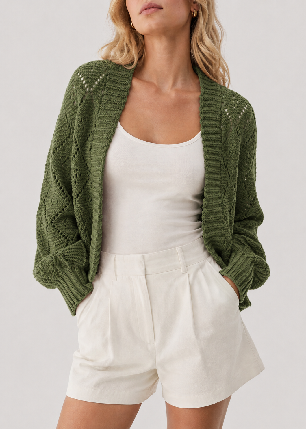 Premium Knit Cardigan | Women | Faux Cashmere | Button Front | Casual Sweater | Nova Muse