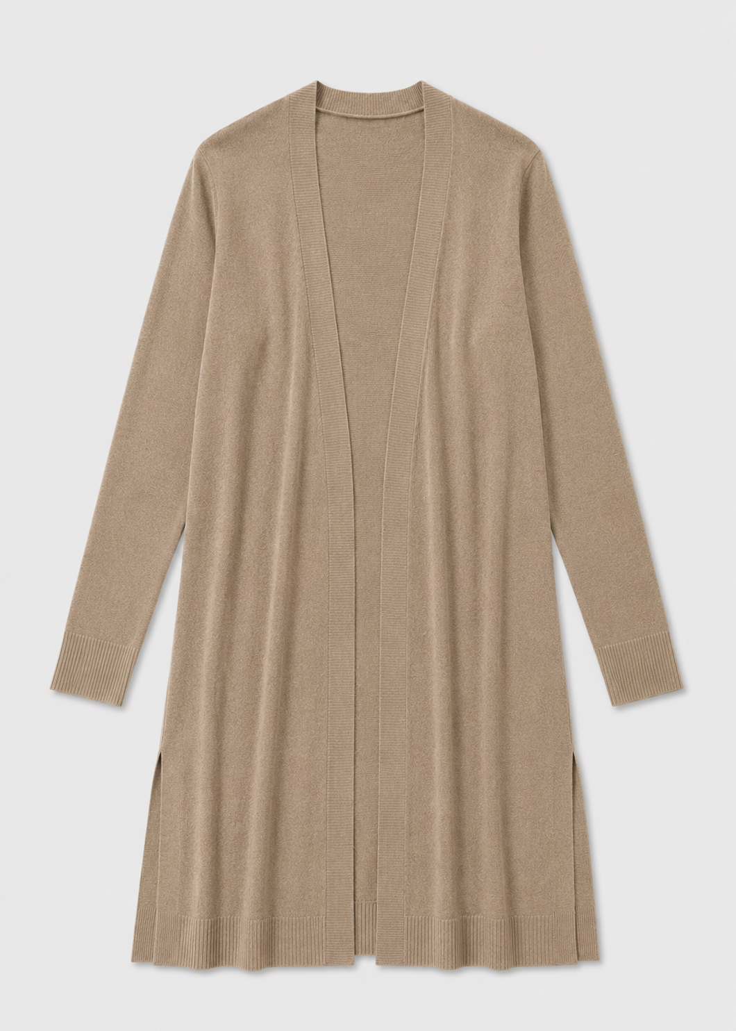 Longline Cardigan | Women | Lightweight Knit | Open Front | Layering Sweater | Nova Muse