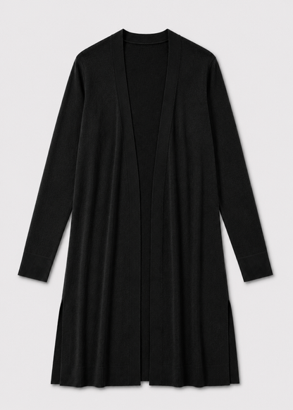 Longline Cardigan | Women | Lightweight Knit | Open Front | Layering Sweater | Nova Muse