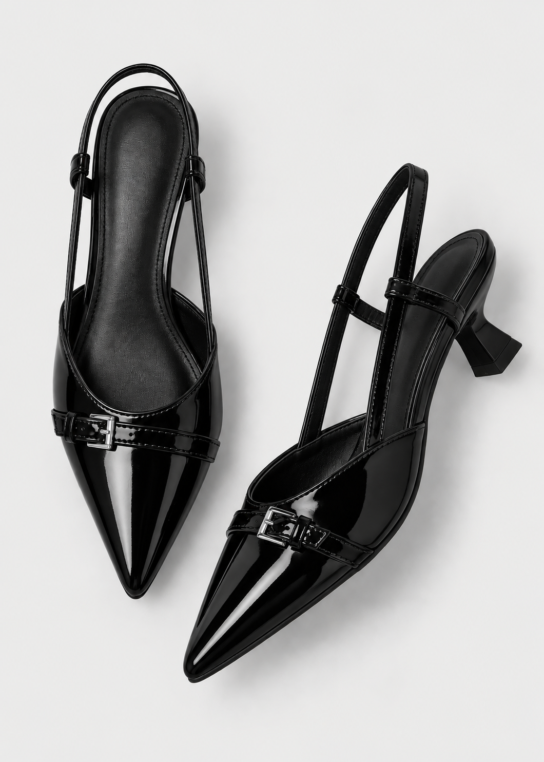 Women’s Kitten Heels | Refined Mid Heel Pumps | Elegant Pointed Toe Shoes | Nova Muse