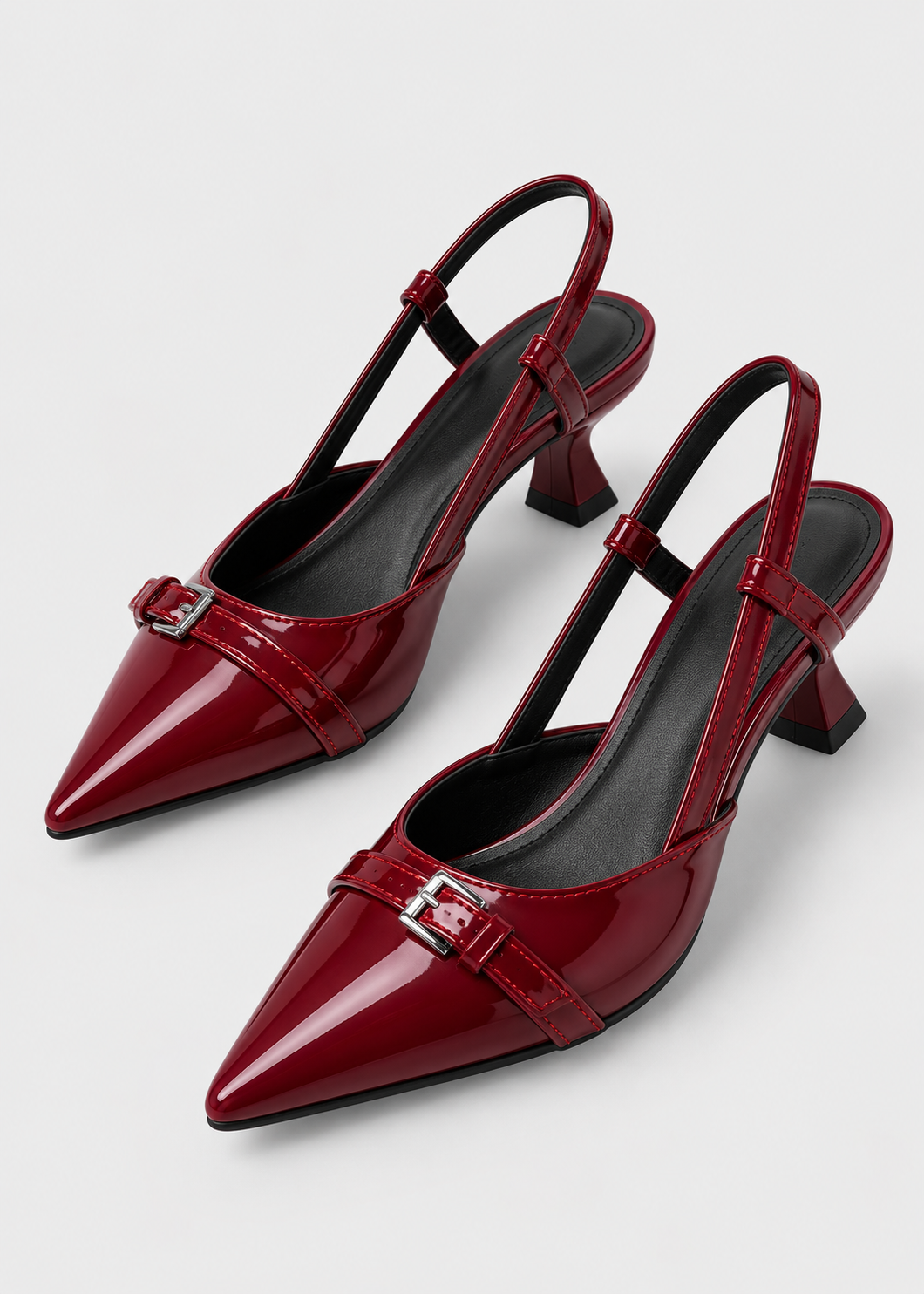 Women’s Kitten Heels | Refined Mid Heel Pumps | Elegant Pointed Toe Shoes | Nova Muse
