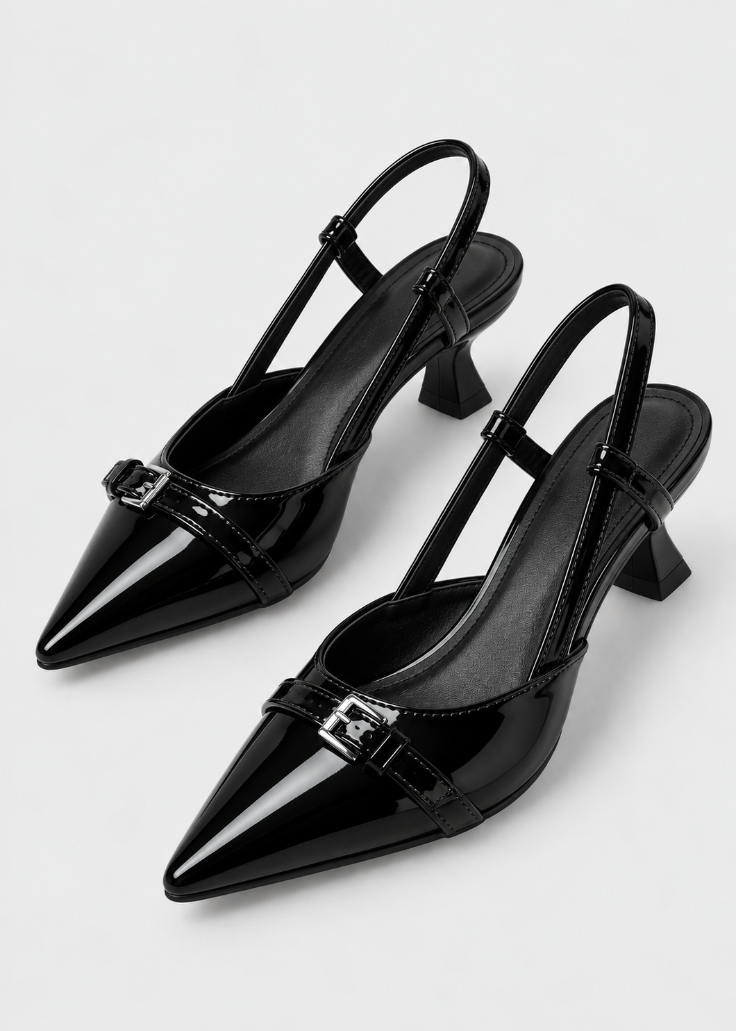 Women’s Kitten Heels | Refined Mid Heel Pumps | Elegant Pointed Toe Shoes | Nova Muse