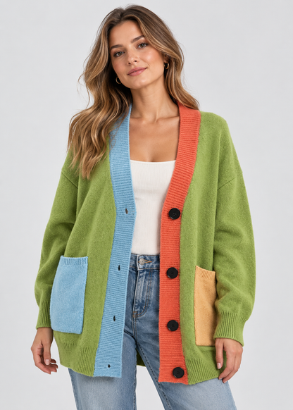 Cozy Knit Cardigan | Women | Soft Knit | Button-Up Sweater | Casual Layering | Nova Muse