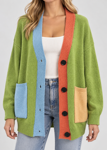 Cozy Knit Cardigan | Women | Soft Knit | Button-Up Sweater | Casual Layering | Nova Muse