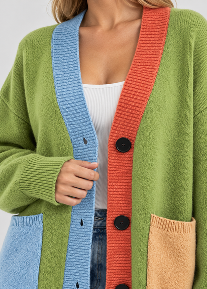 Cozy Knit Cardigan | Women | Soft Knit | Button-Up Sweater | Casual Layering | Nova Muse