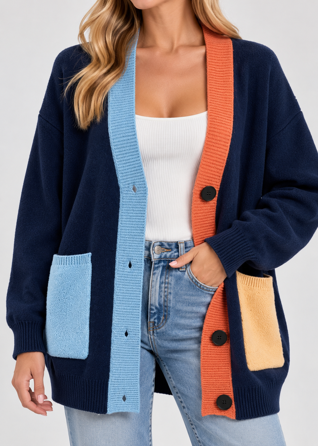 Cozy Knit Cardigan | Women | Soft Knit | Button-Up Sweater | Casual Layering | Nova Muse