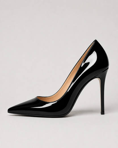 Women’s Patent Leather Court Heels | Elegant High Heel Dress Shoes | Formal Pumps | Nova Muse