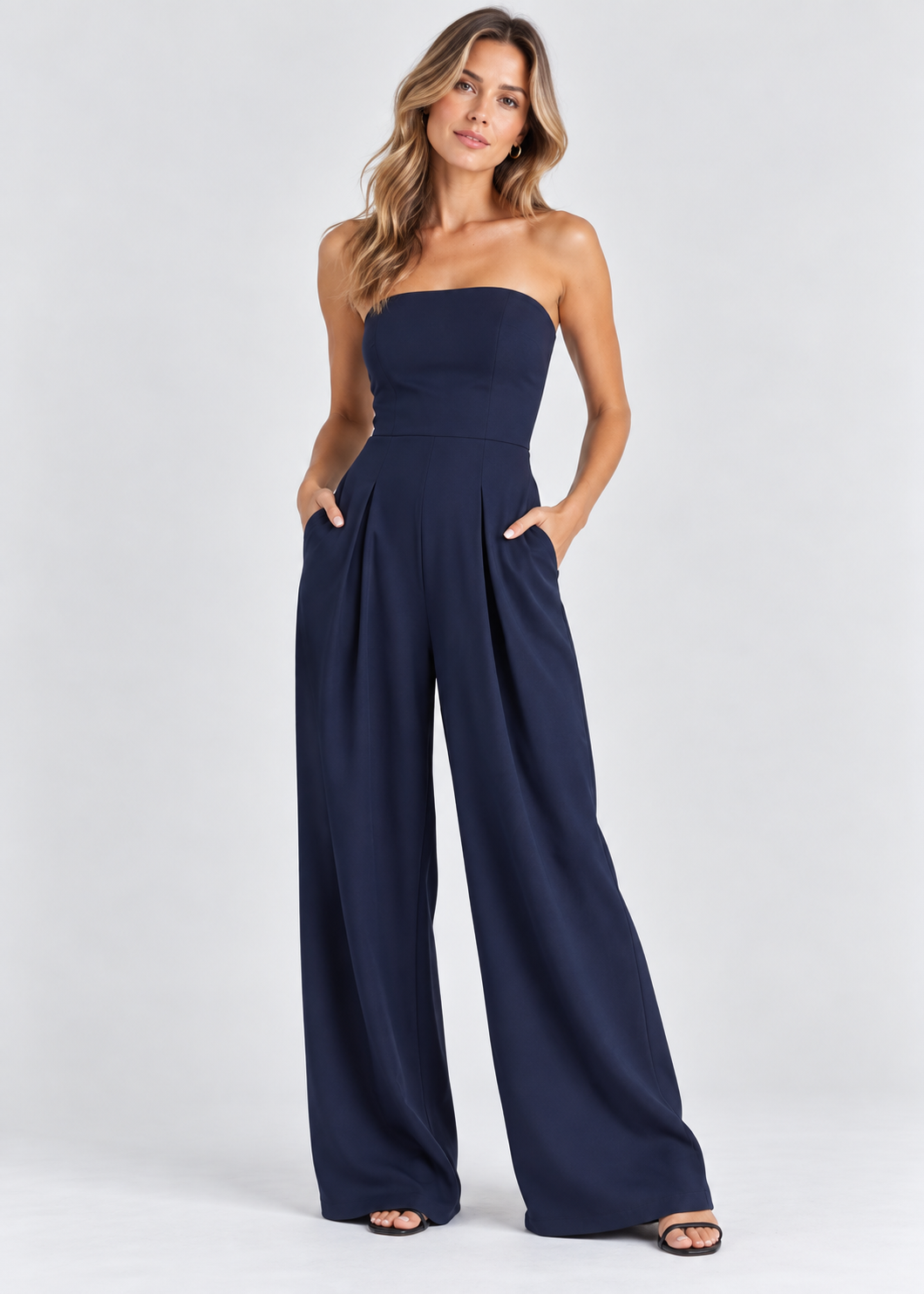 Women's Satin Jumpsuit | Heavy Satin Bodice | Elegant Relaxed Fit | Nova Muse