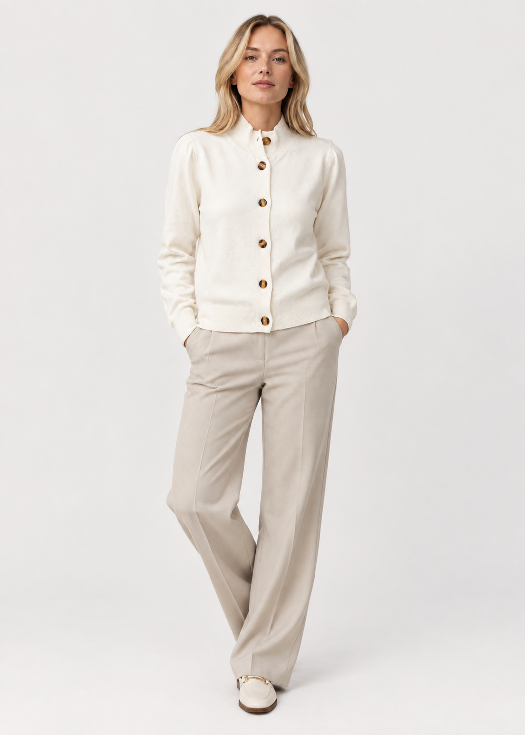 Soft Knit Cardigan | Women | Lightweight Sweater | Button-Up | Comfortable Fit | Nova Muse