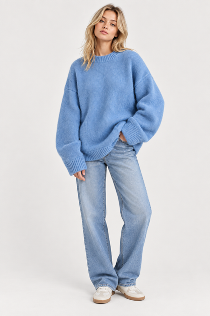 Oversized Knit Sweater | Women | Soft Warm Jumper | Relaxed Fit | Winter Knitwear | Nova Muse