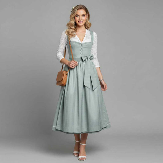 Elegant Dirndl Dress | Women's Oktoberfest Costume