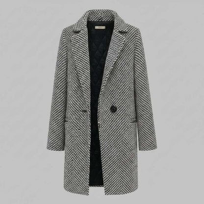 Elegant Wool Coat | Women's Long Winter Coat