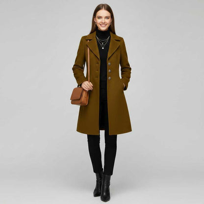 Elegant Wool Coat for Women | Stylish Winter Outerwear