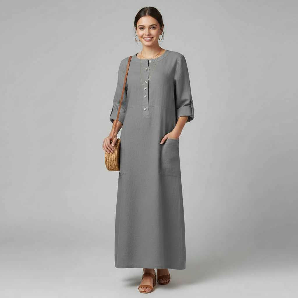 Plus Size Women's Summer Dress | Casual Leisure Dress