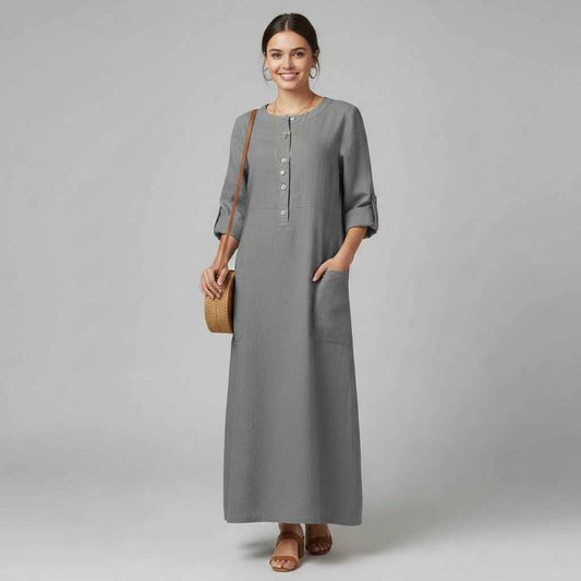 Plus Size Women's Summer Dress | Casual Leisure Dress