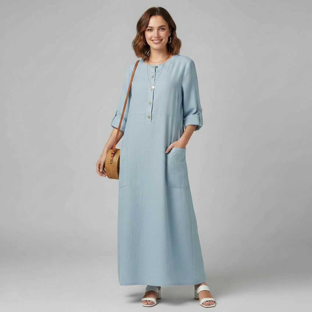 Plus Size Women's Summer Dress | Casual Leisure Dress