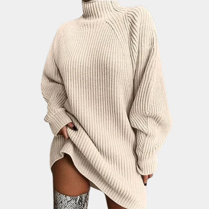 Oversized Chunky Sweater | Womens Ribbed Cuff Knit | Loose Fit Winter Pullover | Nova Muse