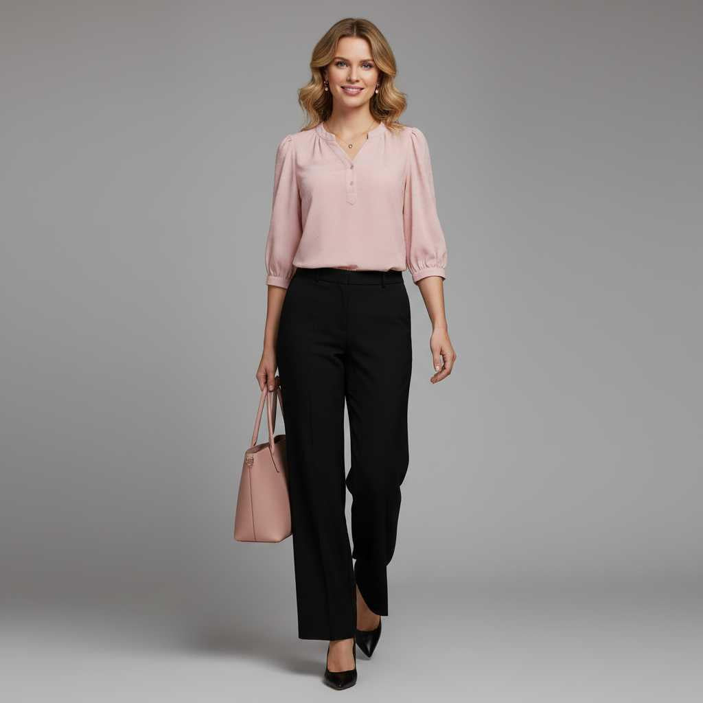 Silk Patchwork Blouse | Women's Versatile Fashion Top