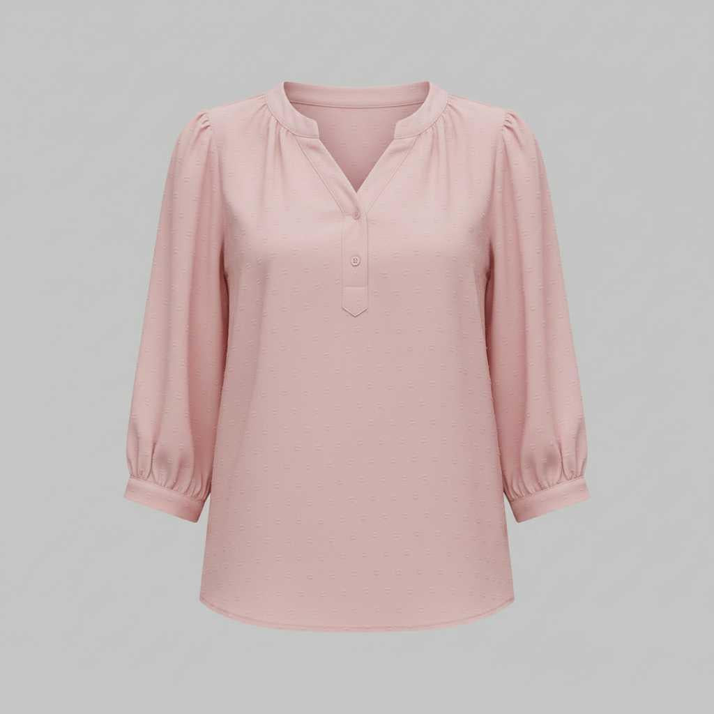 Silk Patchwork Blouse | Women's Versatile Fashion Top