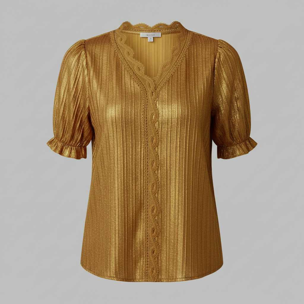 White Puff Sleeve Blouse | Elegant Summer Top for Women
