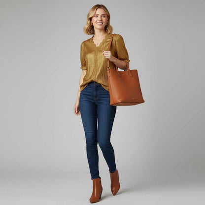 White Puff Sleeve Blouse | Elegant Summer Top for Women