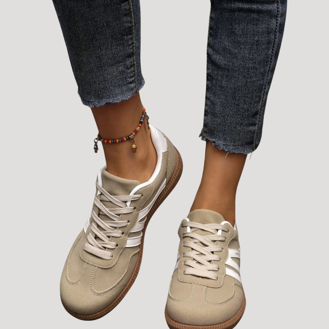 Women's Lace-Up Sneakers | Comfortable Casual Everyday Shoes | Nova Muse