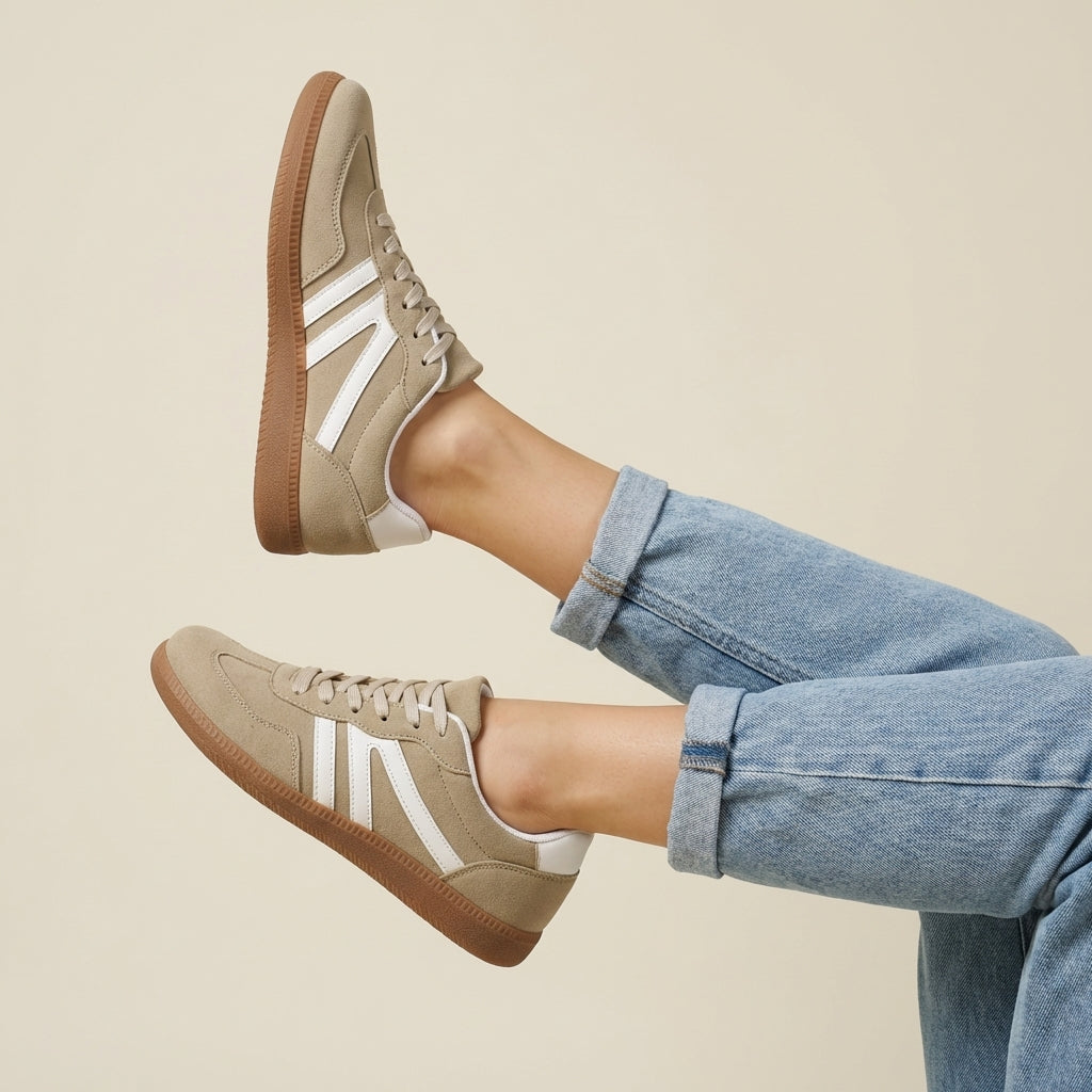 Women's Lace-Up Sneakers | Comfortable Casual Everyday Shoes | Nova Muse