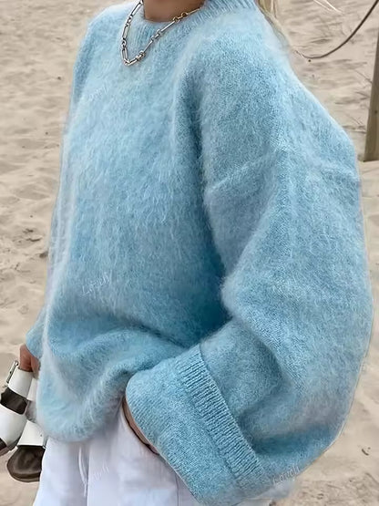 Oversized Knit Sweater | Women | Soft Warm Jumper | Relaxed Fit | Winter Knitwear | Nova Muse