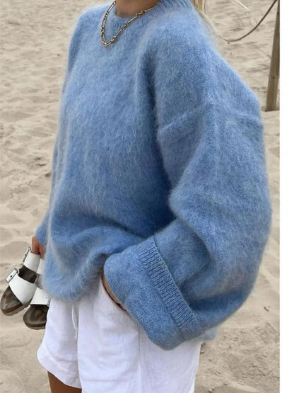 Oversized Knit Sweater | Women | Soft Warm Jumper | Relaxed Fit | Winter Knitwear | Nova Muse