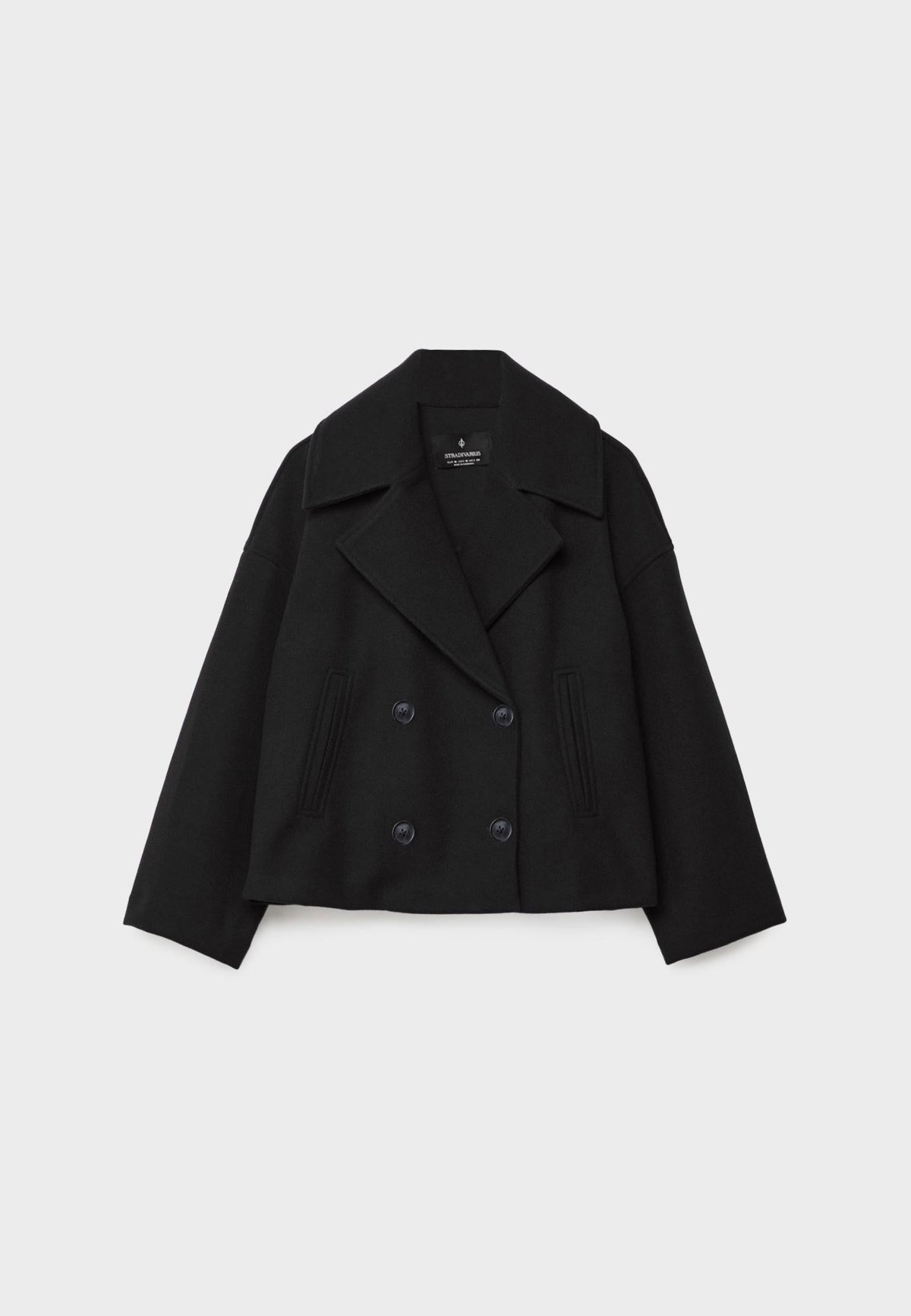 Women’s Double-Breasted Jacket | Short Tailored Blazer Coat | Smart Casual Layering | Nova Muse