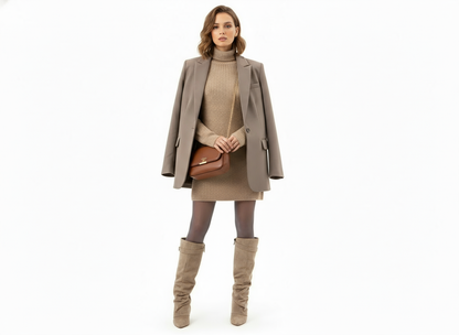 Women's Slouch Ankle Boots | Casual Comfortable Fashion Footwear | Nova Muse