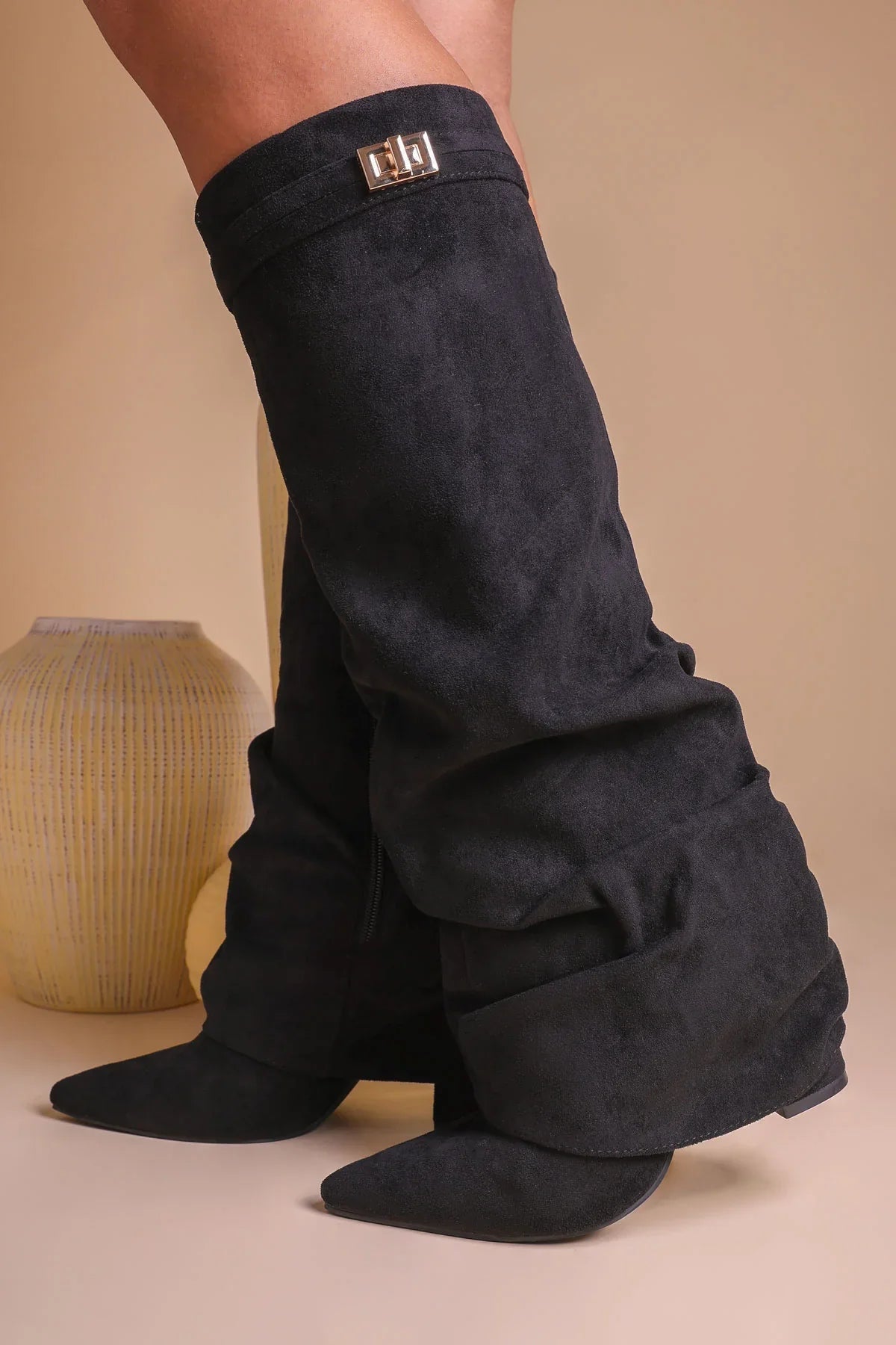 Women's Slouch Ankle Boots | Casual Comfortable Fashion Footwear | Nova Muse