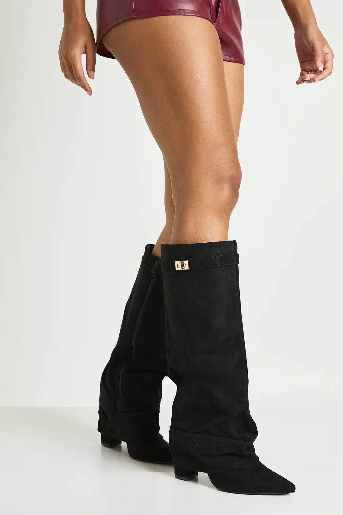 Women's Slouch Ankle Boots | Casual Comfortable Fashion Footwear | Nova Muse