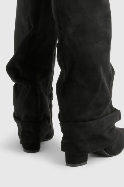 Women's Slouch Ankle Boots | Casual Comfortable Fashion Footwear | Nova Muse